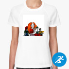 Женская спортивная футболка