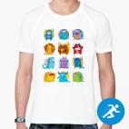 Мужская спортивная футболка