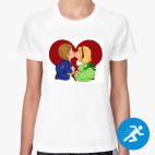 Женская спортивная футболка