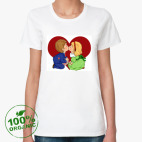 Женская футболка органик