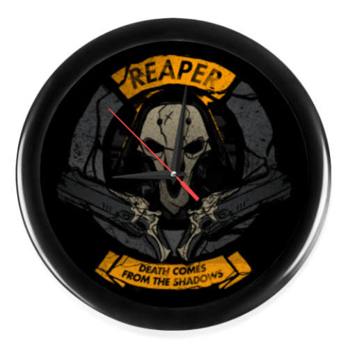 Настенные часы Overwatch Reaper Gabriel Reyes