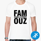 Мужская спортивная футболка