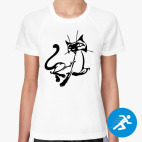 Женская спортивная футболка