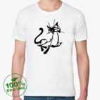 Мужская футболка органик