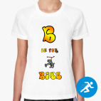 Женская спортивная футболка