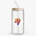 Банка с бамбуковой крышкой