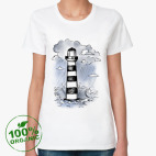 Женская футболка органик