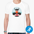 Мужская спортивная футболка