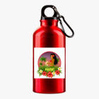 Металлическая бутылка 400 мл UV-DTF