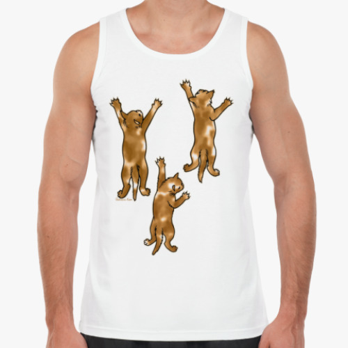 Майка с принтом Поползни