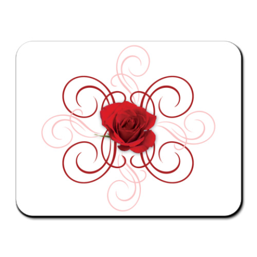 Коврик для мыши Роза