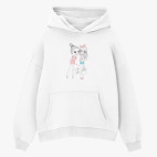 Толстовка худи оверсайз