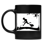 Кружка цветная UV-DTF