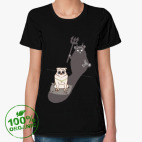 Женская футболка органик