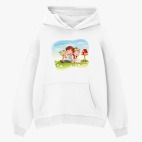 Толстовка худи оверсайз