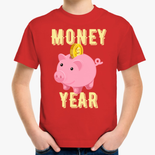 Детская футболка MONEY YEAR