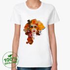 Женская футболка органик