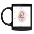 Кружка цветная UV-DTF