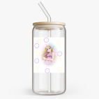 Банка с бамбуковой крышкой