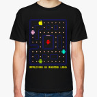 Appleman in Android Land. Apple, pacman, android