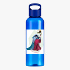 Прозрачная спортивная бутылка