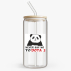 Банка с бамбуковой крышкой