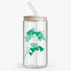 Банка с бамбуковой крышкой