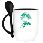 Кружка с ложкой