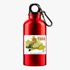 Металлическая бутылка 400 мл UV-DTF