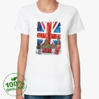 Женская футболка органик