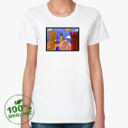 Женская футболка органик