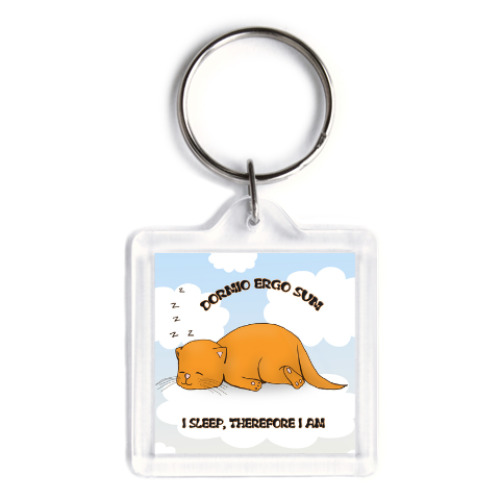 Брелок с принтом Пухлик-соня