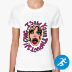 Женская спортивная футболка