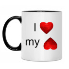 Кружка двухцветная