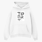 Толстовка худи оверсайз