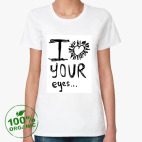 Женская футболка органик