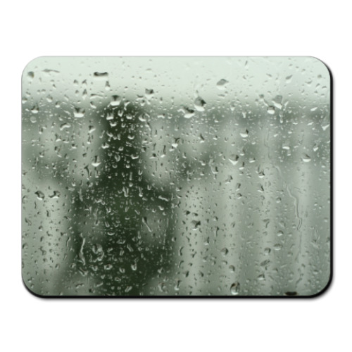 Коврик для мыши с принтом Питерский дождь