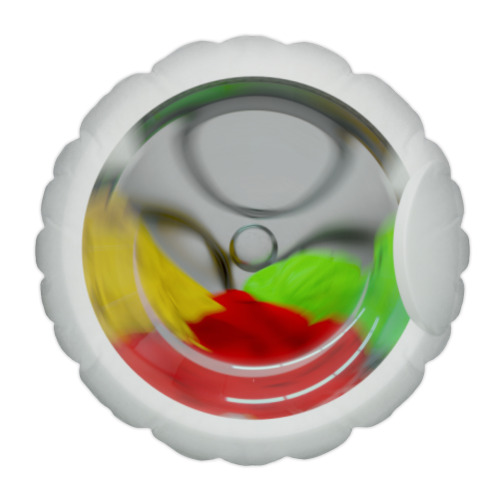 Подушка с принтом Стирка