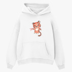 Толстовка худи оверсайз