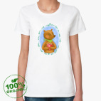 Женская футболка органик
