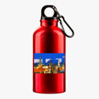 Металлическая бутылка 400 мл UV-DTF