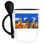 Кружка с ложкой