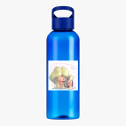 Прозрачная спортивная бутылка