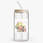 Банка с бамбуковой крышкой