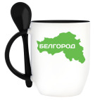 Кружка с ложкой