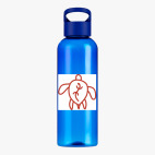 Прозрачная спортивная бутылка