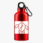 Металлическая бутылка 400 мл UV-DTF