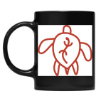 Кружка цветная UV-DTF