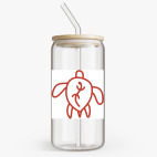 Банка с бамбуковой крышкой