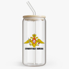 Банка с бамбуковой крышкой